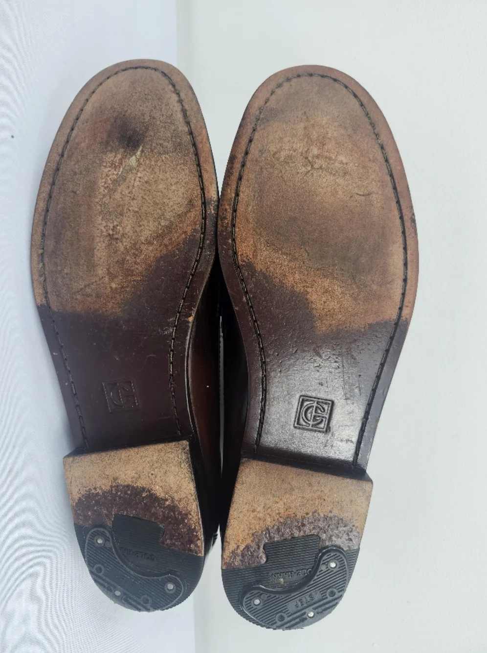 Cole Haan Men’s 11 D Brown Leather Tassel Loafers
